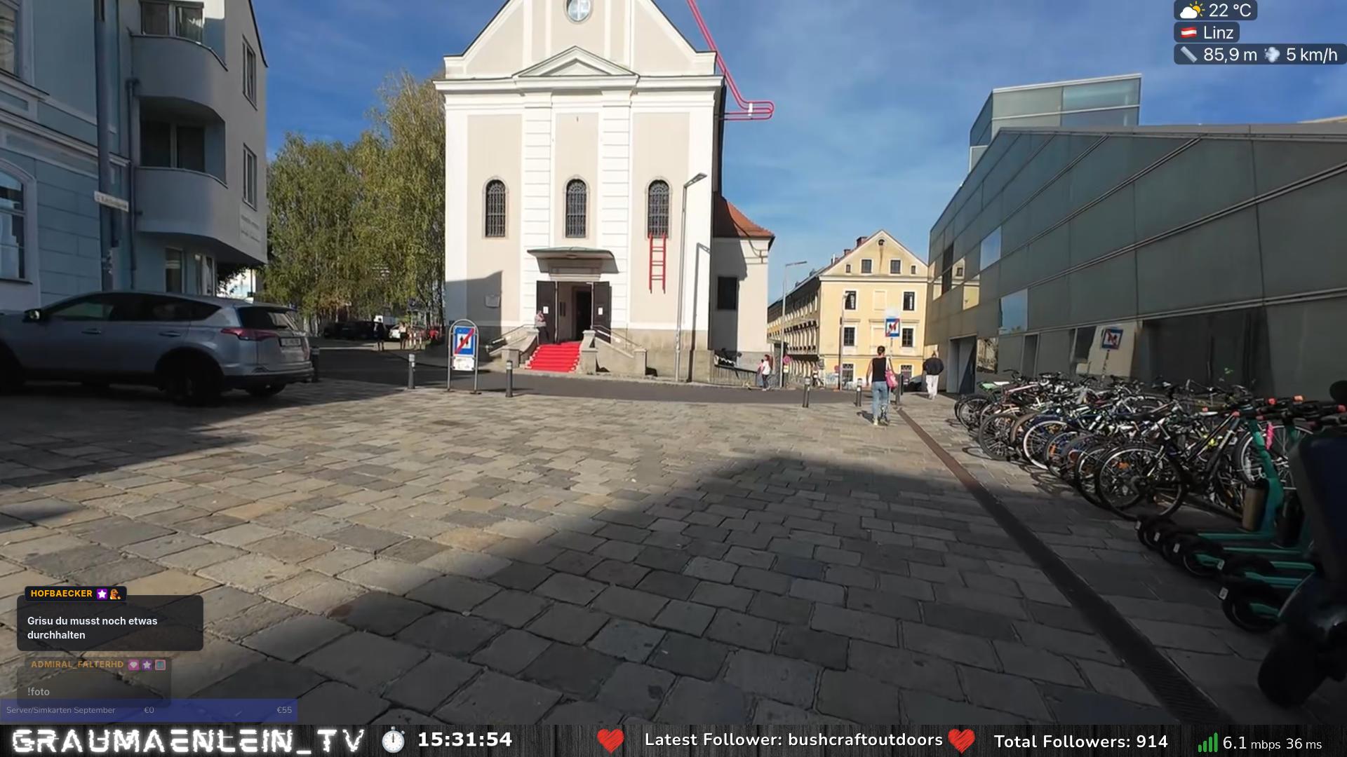 Neuestes Livestream Foto